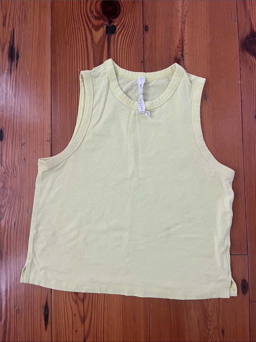 lululemon athletica bright YellowTank